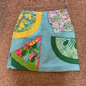 Lilly Pulitzer melon Skirt